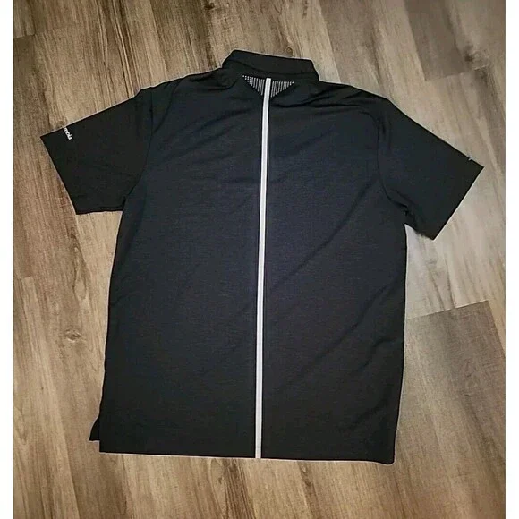 Columbia Mens XL/TG Short Sleeve Golf Shirt Black - Picture 3 of 9